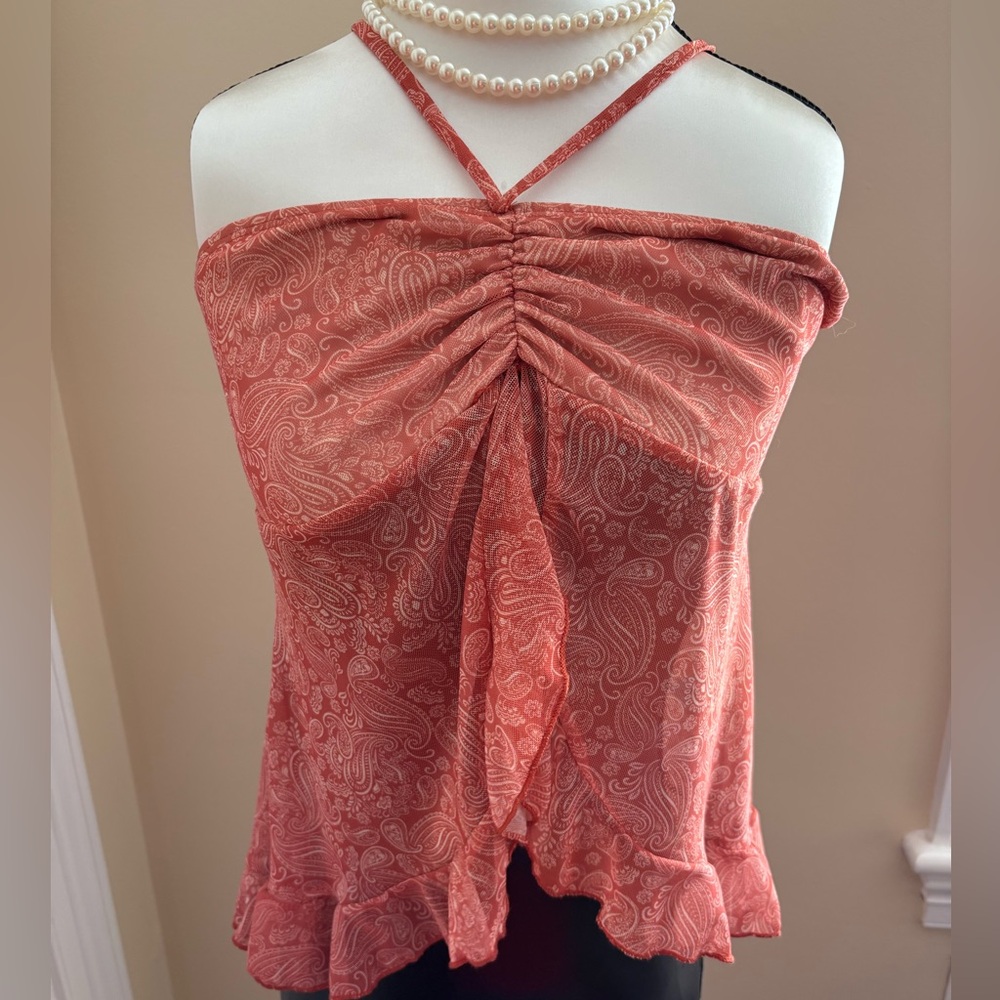SEE YOU MONDAY Top Opens in Front NWT